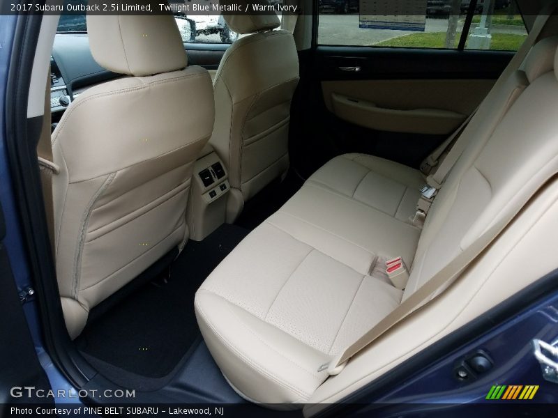 Twilight Blue Metallic / Warm Ivory 2017 Subaru Outback 2.5i Limited
