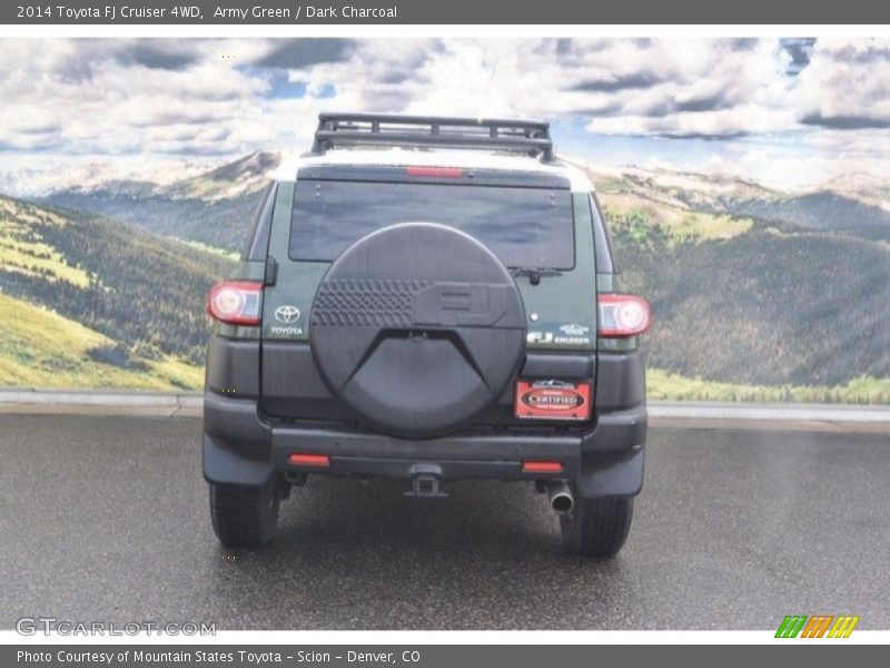 Army Green / Dark Charcoal 2014 Toyota FJ Cruiser 4WD