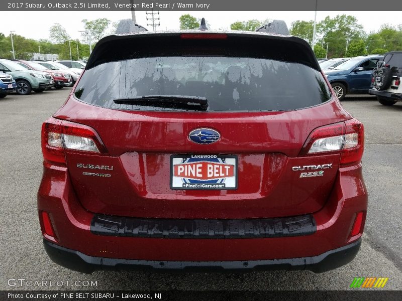 Venetian Red Pearl / Warm Ivory 2017 Subaru Outback 2.5i Limited