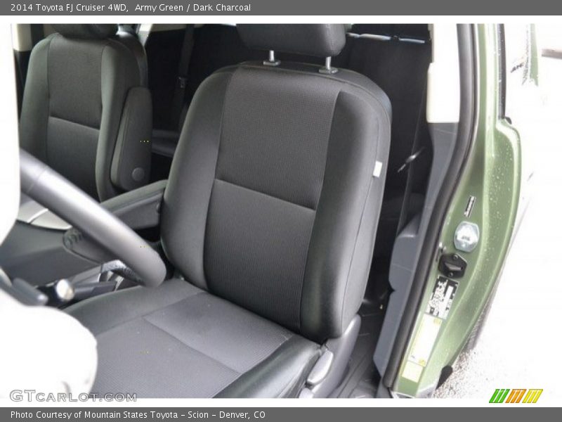 Army Green / Dark Charcoal 2014 Toyota FJ Cruiser 4WD