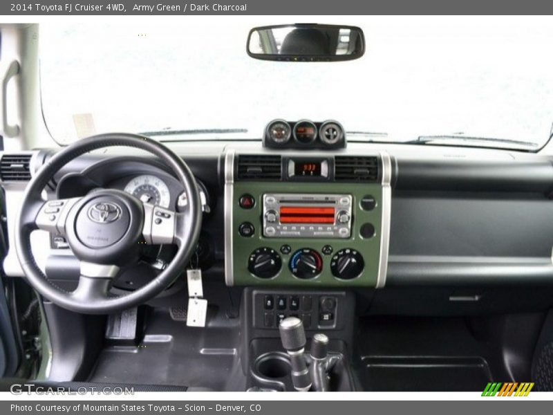 Army Green / Dark Charcoal 2014 Toyota FJ Cruiser 4WD