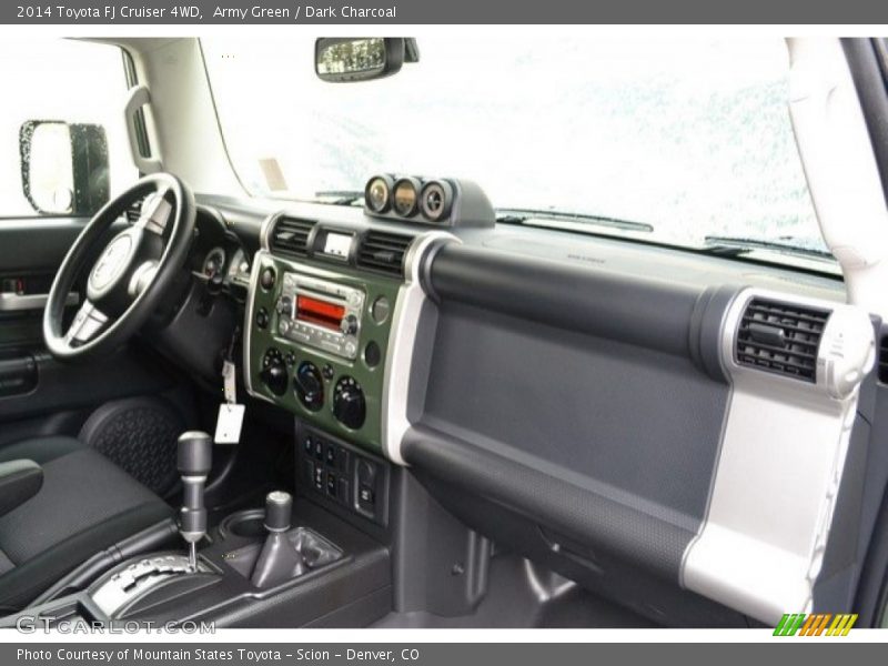 Army Green / Dark Charcoal 2014 Toyota FJ Cruiser 4WD
