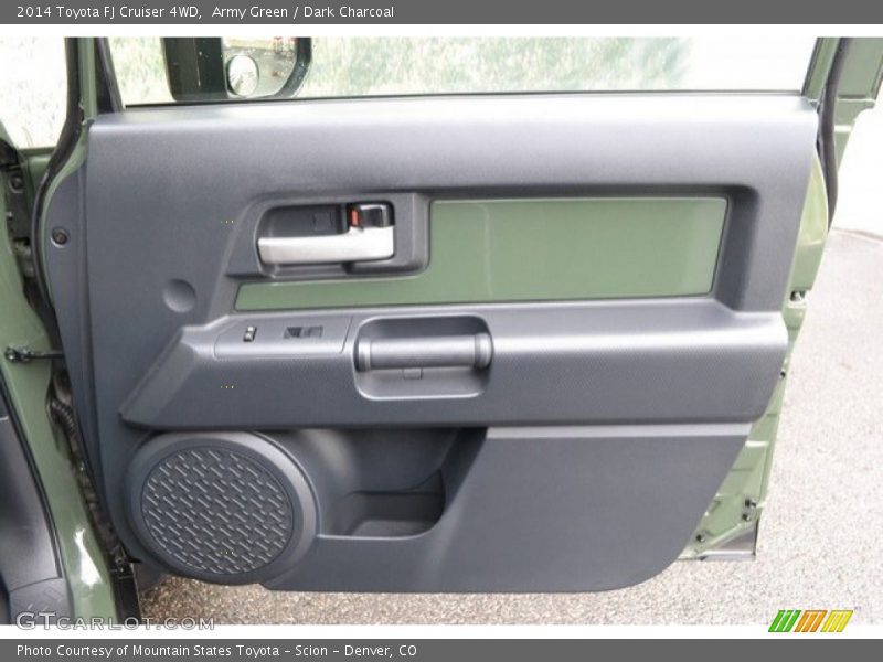 Army Green / Dark Charcoal 2014 Toyota FJ Cruiser 4WD