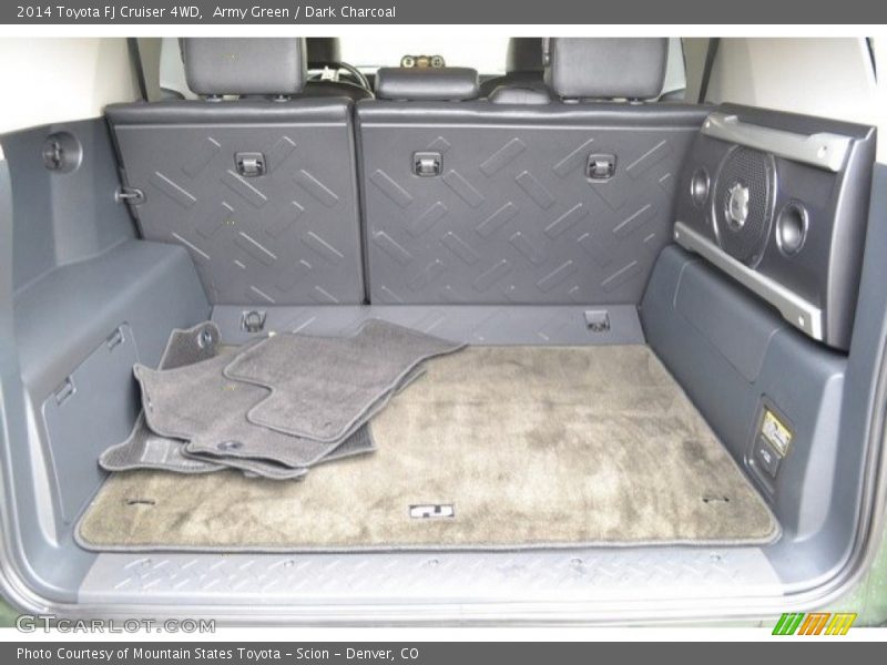 Army Green / Dark Charcoal 2014 Toyota FJ Cruiser 4WD