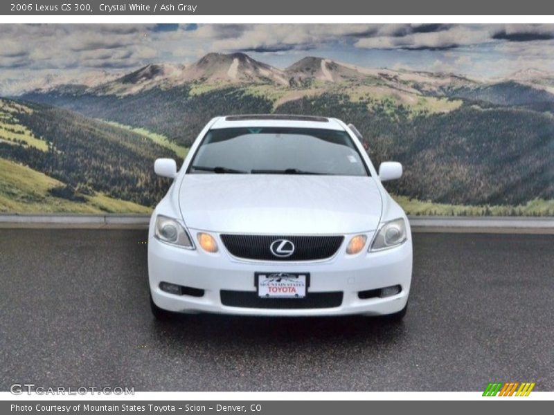Crystal White / Ash Gray 2006 Lexus GS 300
