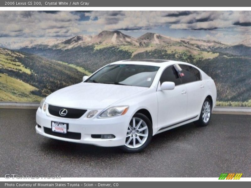 Crystal White / Ash Gray 2006 Lexus GS 300