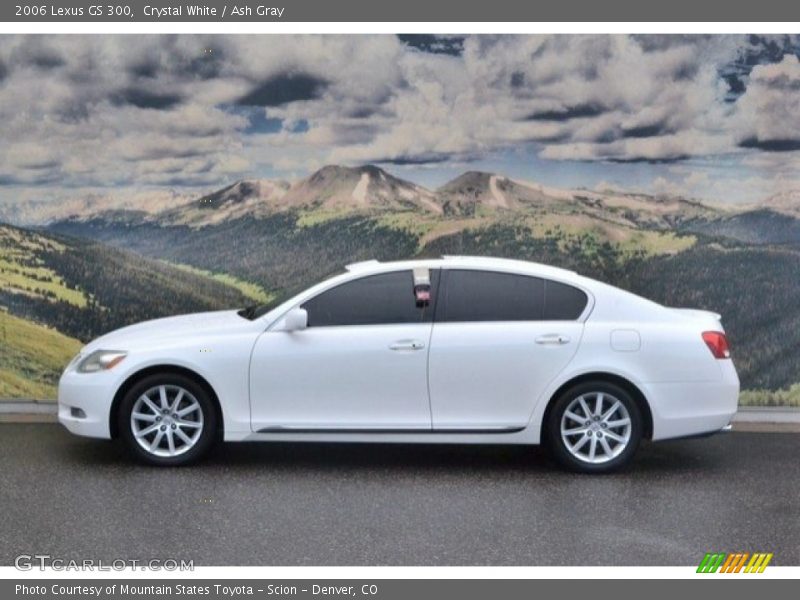 Crystal White / Ash Gray 2006 Lexus GS 300