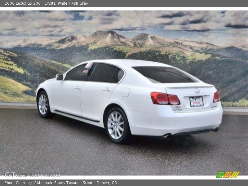Crystal White / Ash Gray 2006 Lexus GS 300
