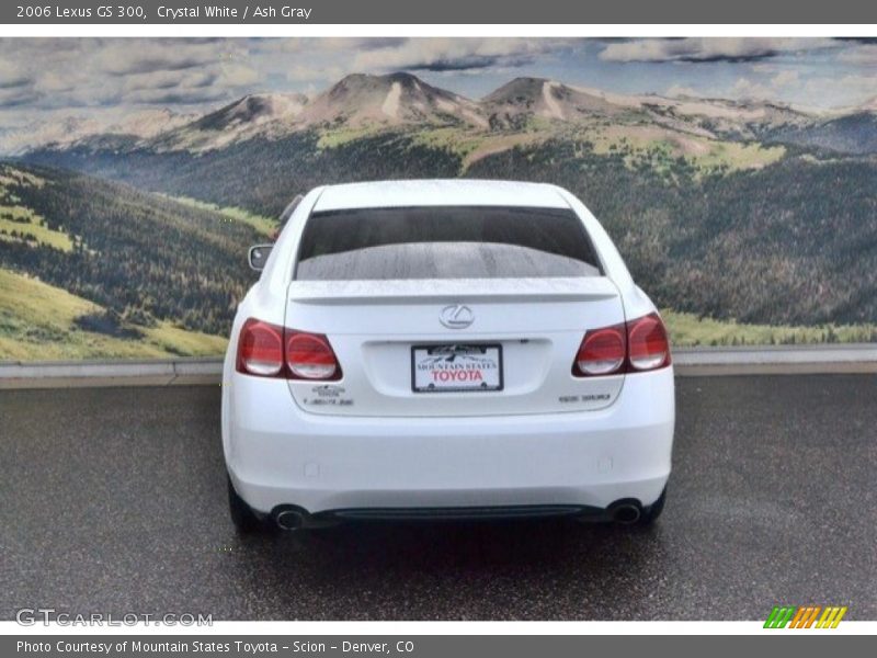 Crystal White / Ash Gray 2006 Lexus GS 300