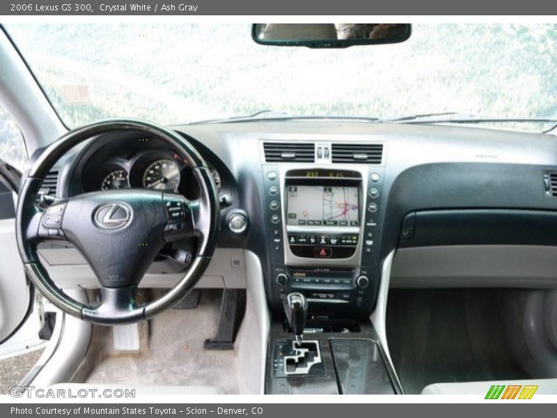Crystal White / Ash Gray 2006 Lexus GS 300