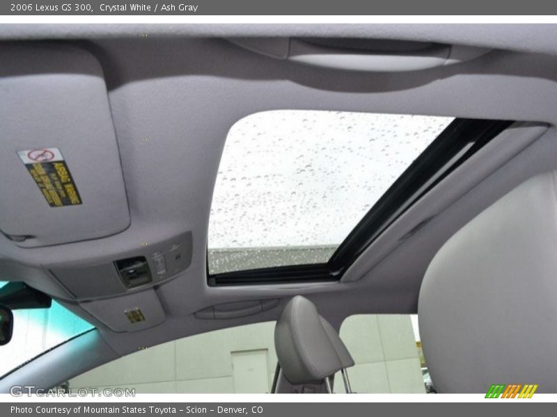 Crystal White / Ash Gray 2006 Lexus GS 300