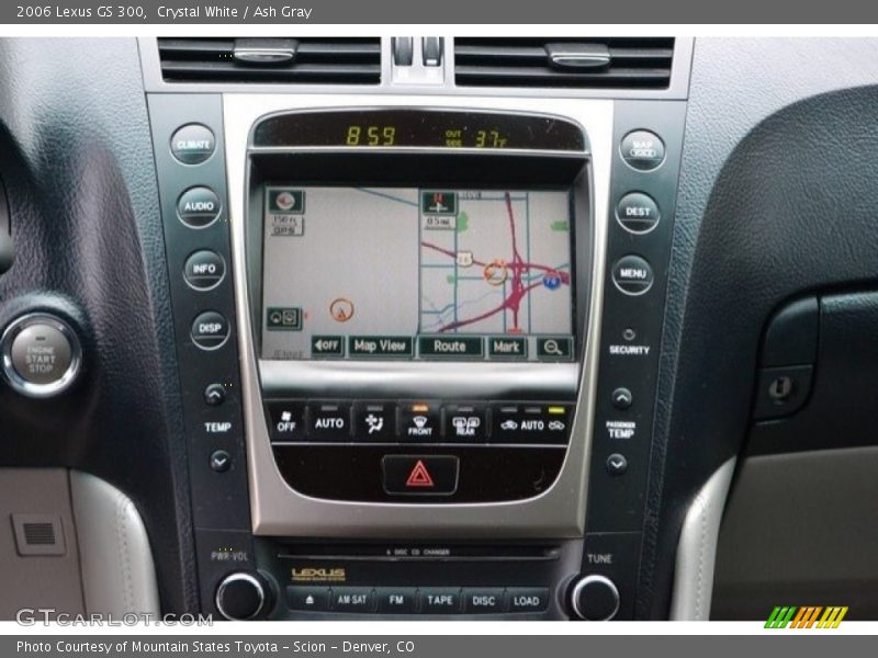 Crystal White / Ash Gray 2006 Lexus GS 300