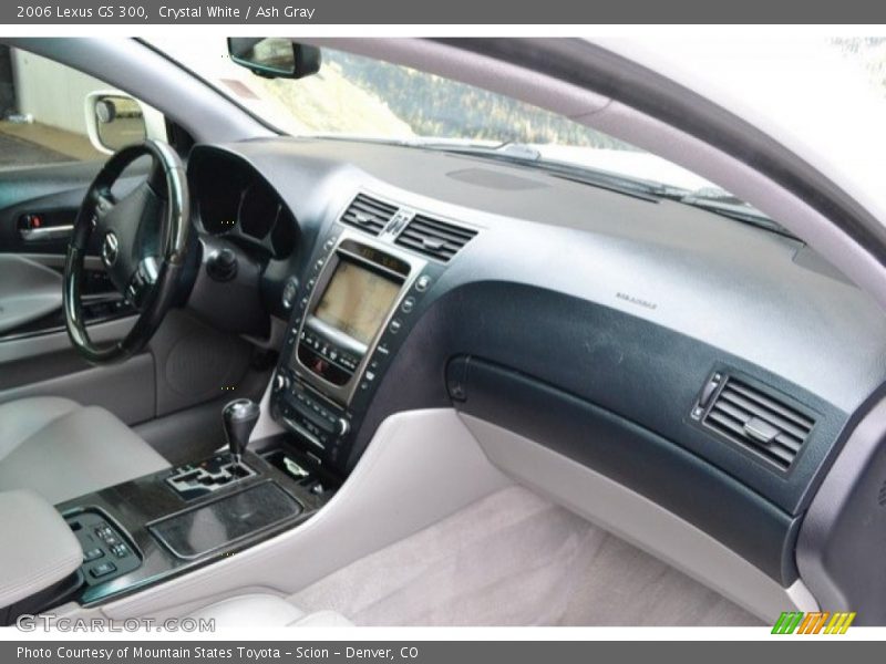 Crystal White / Ash Gray 2006 Lexus GS 300