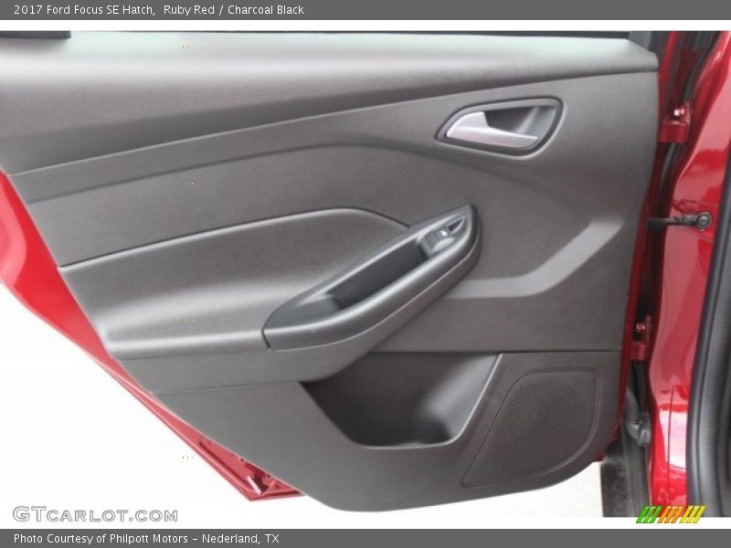 Ruby Red / Charcoal Black 2017 Ford Focus SE Hatch