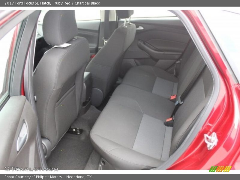 Ruby Red / Charcoal Black 2017 Ford Focus SE Hatch