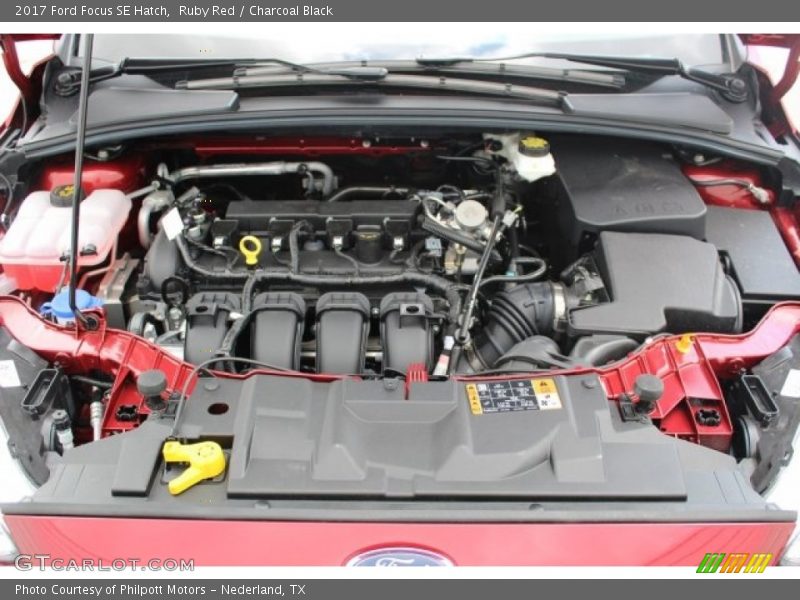 Ruby Red / Charcoal Black 2017 Ford Focus SE Hatch