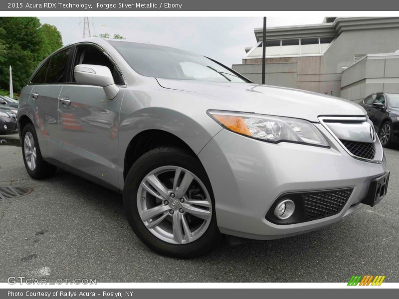 Forged Silver Metallic / Ebony 2015 Acura RDX Technology