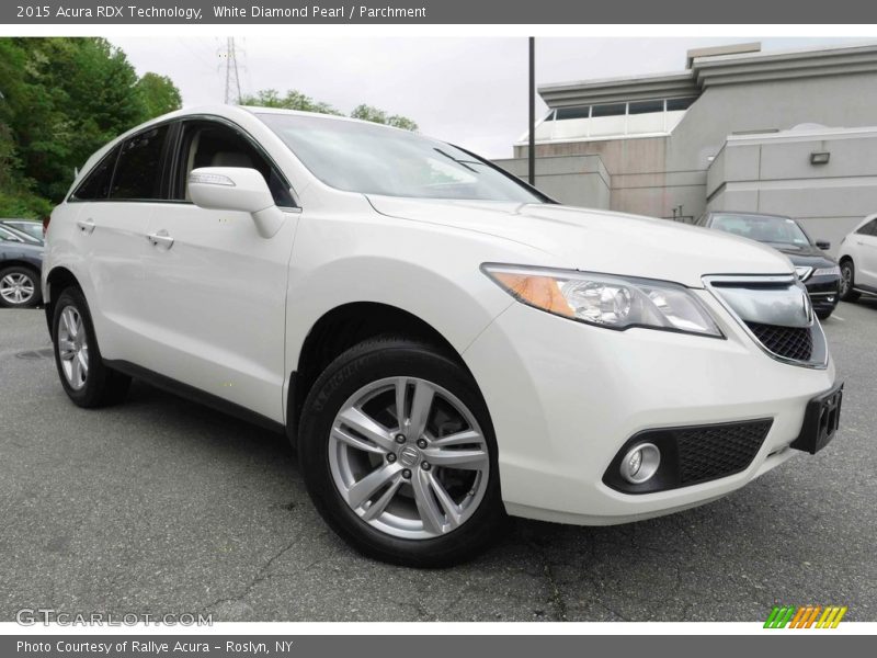 White Diamond Pearl / Parchment 2015 Acura RDX Technology