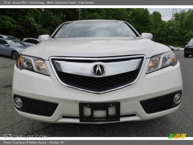 White Diamond Pearl / Parchment 2015 Acura RDX Technology