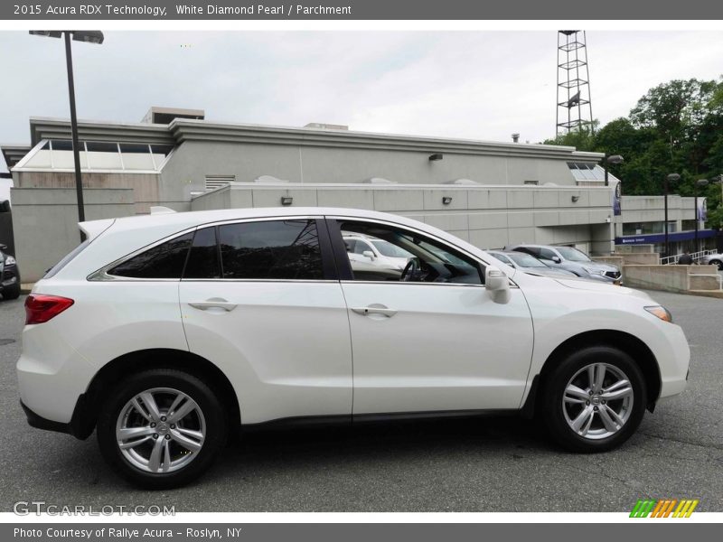 White Diamond Pearl / Parchment 2015 Acura RDX Technology