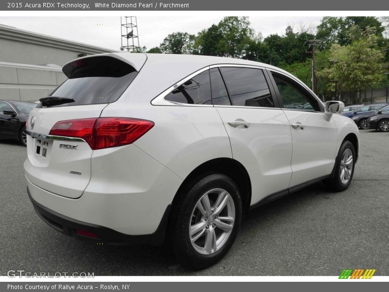 White Diamond Pearl / Parchment 2015 Acura RDX Technology