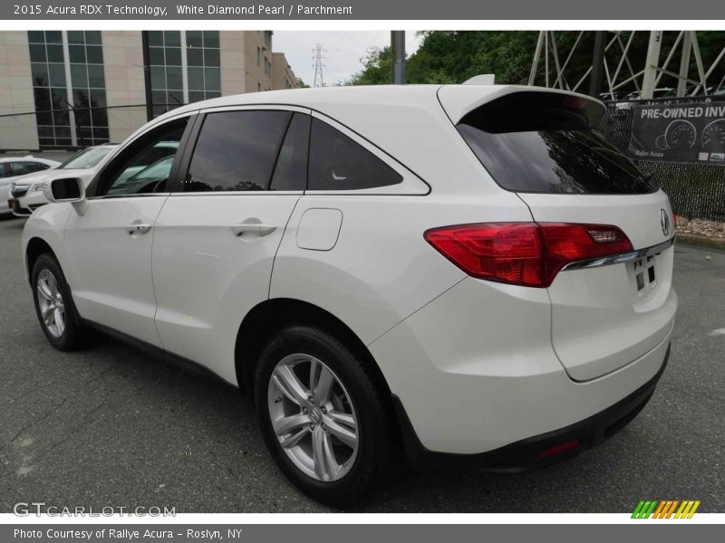 White Diamond Pearl / Parchment 2015 Acura RDX Technology
