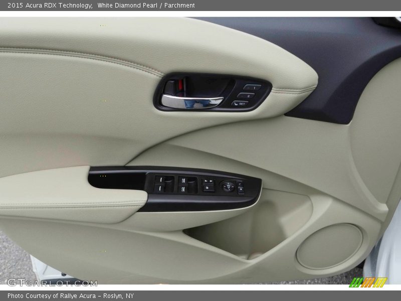 White Diamond Pearl / Parchment 2015 Acura RDX Technology