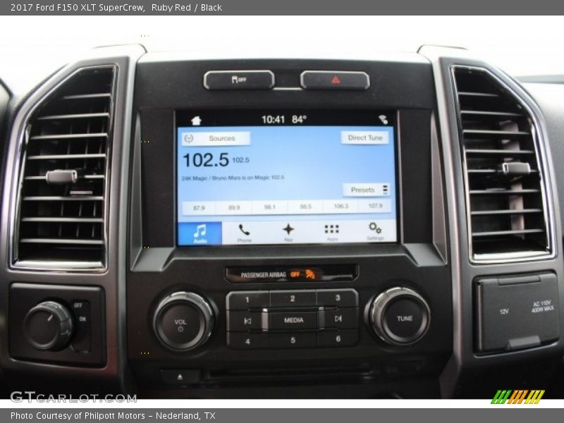 Ruby Red / Black 2017 Ford F150 XLT SuperCrew