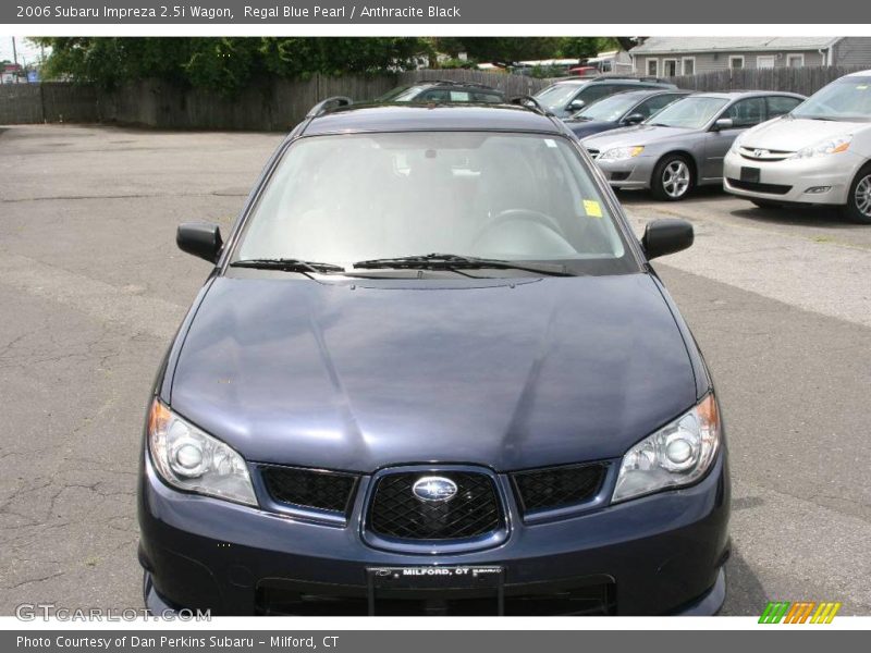 Regal Blue Pearl / Anthracite Black 2006 Subaru Impreza 2.5i Wagon
