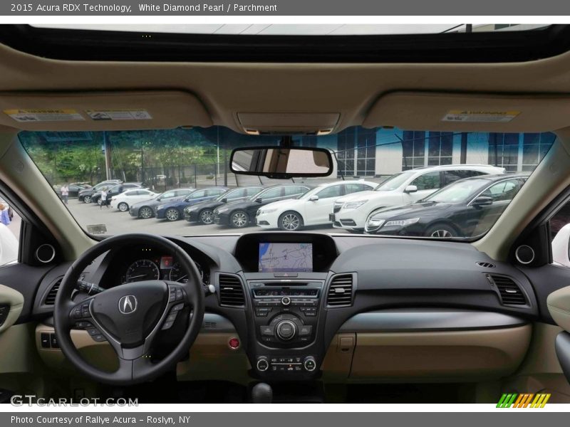 White Diamond Pearl / Parchment 2015 Acura RDX Technology