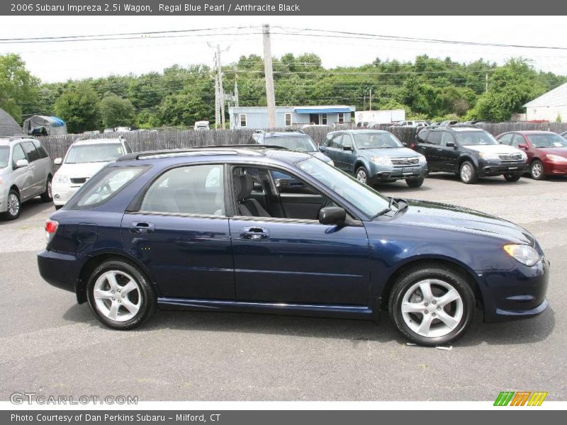 Regal Blue Pearl / Anthracite Black 2006 Subaru Impreza 2.5i Wagon