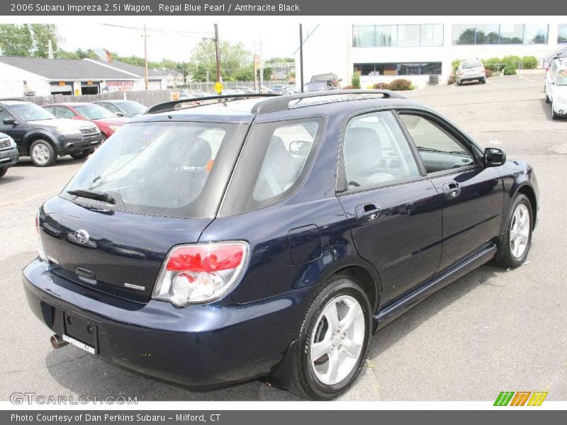 Regal Blue Pearl / Anthracite Black 2006 Subaru Impreza 2.5i Wagon