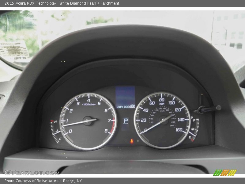 White Diamond Pearl / Parchment 2015 Acura RDX Technology