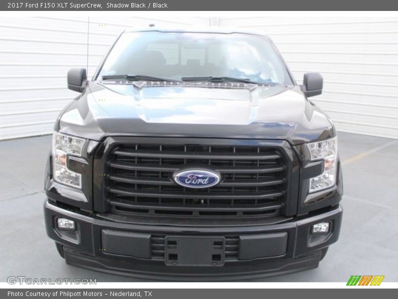 Shadow Black / Black 2017 Ford F150 XLT SuperCrew