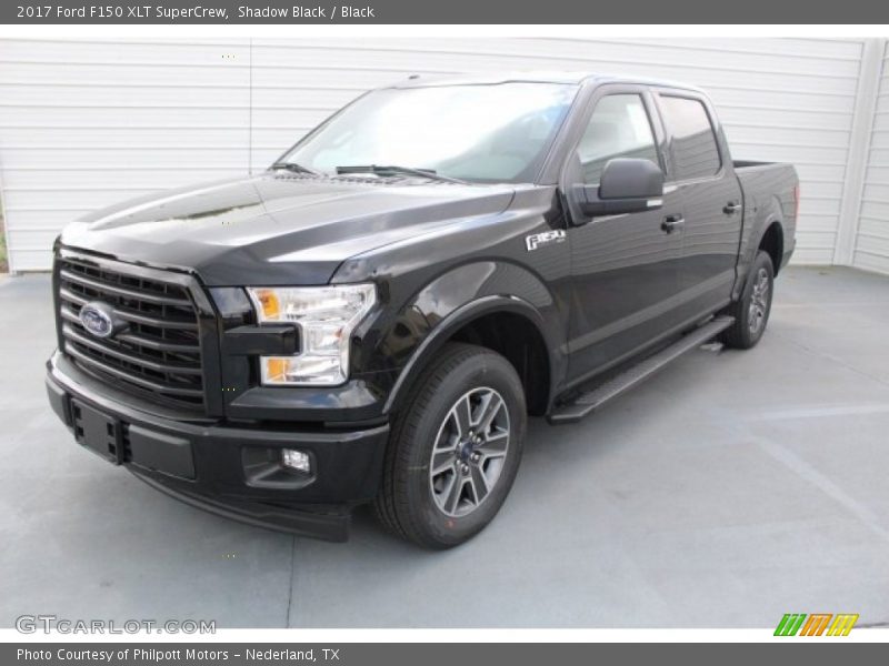 Shadow Black / Black 2017 Ford F150 XLT SuperCrew