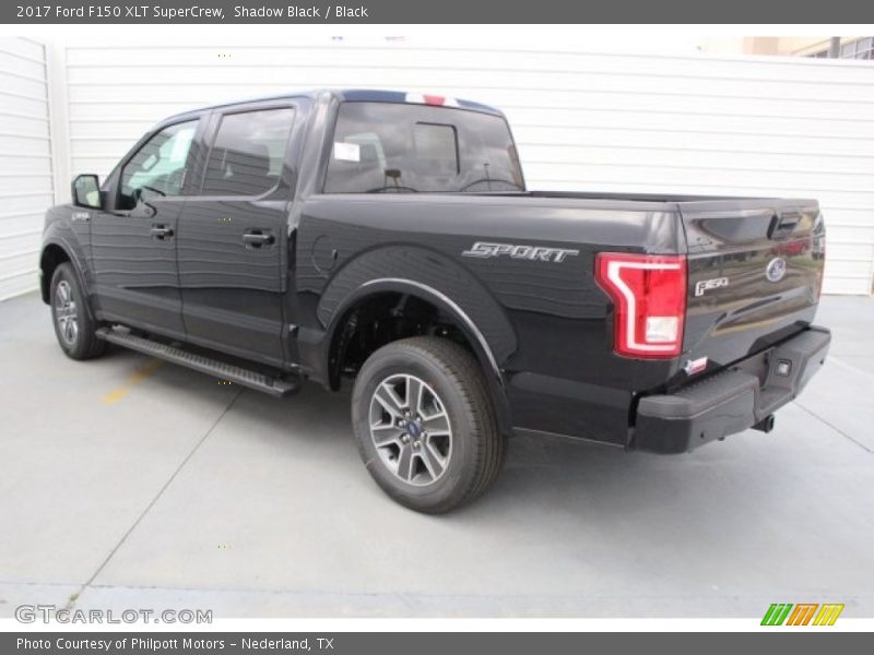 Shadow Black / Black 2017 Ford F150 XLT SuperCrew