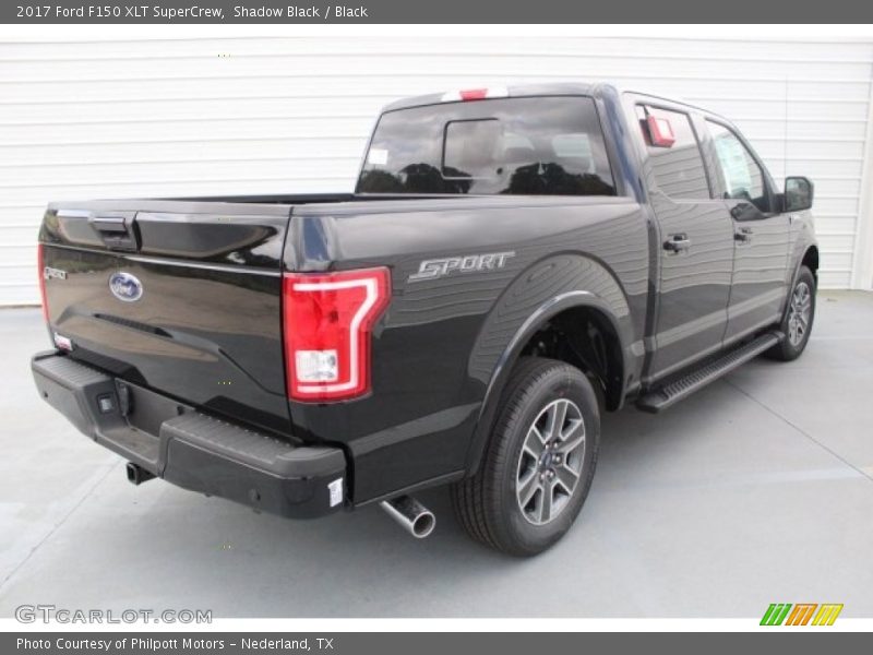 Shadow Black / Black 2017 Ford F150 XLT SuperCrew
