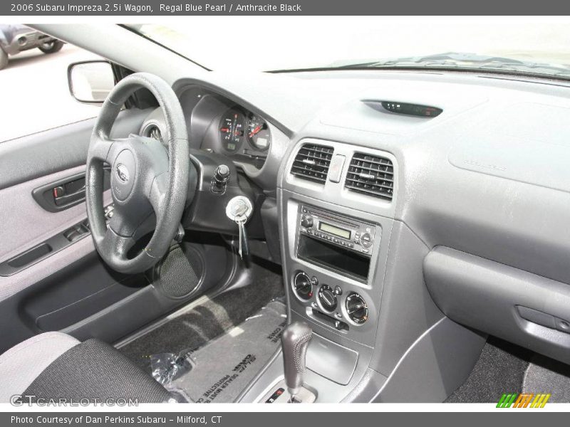 Regal Blue Pearl / Anthracite Black 2006 Subaru Impreza 2.5i Wagon