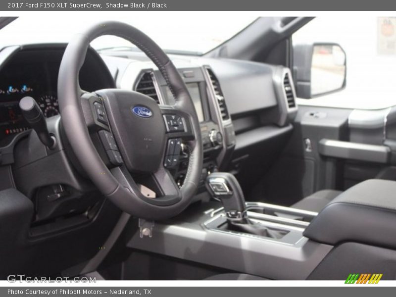 Shadow Black / Black 2017 Ford F150 XLT SuperCrew