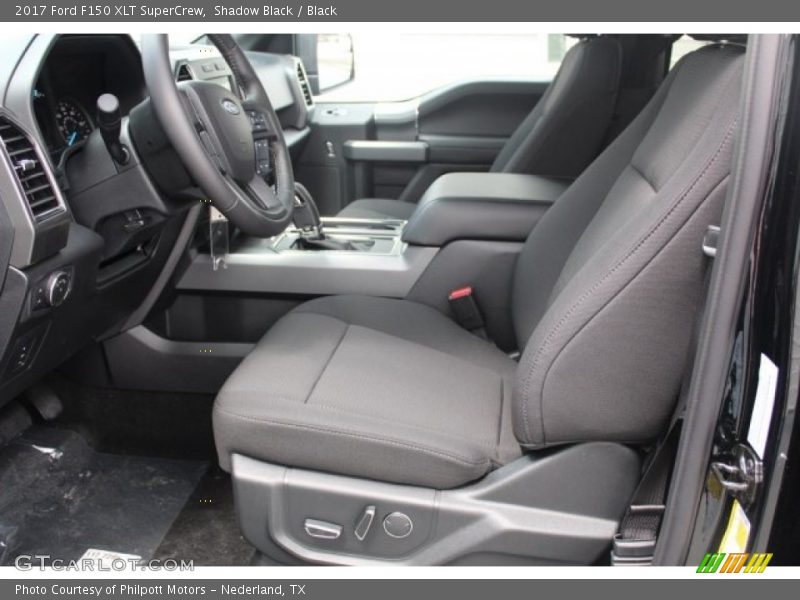 Shadow Black / Black 2017 Ford F150 XLT SuperCrew
