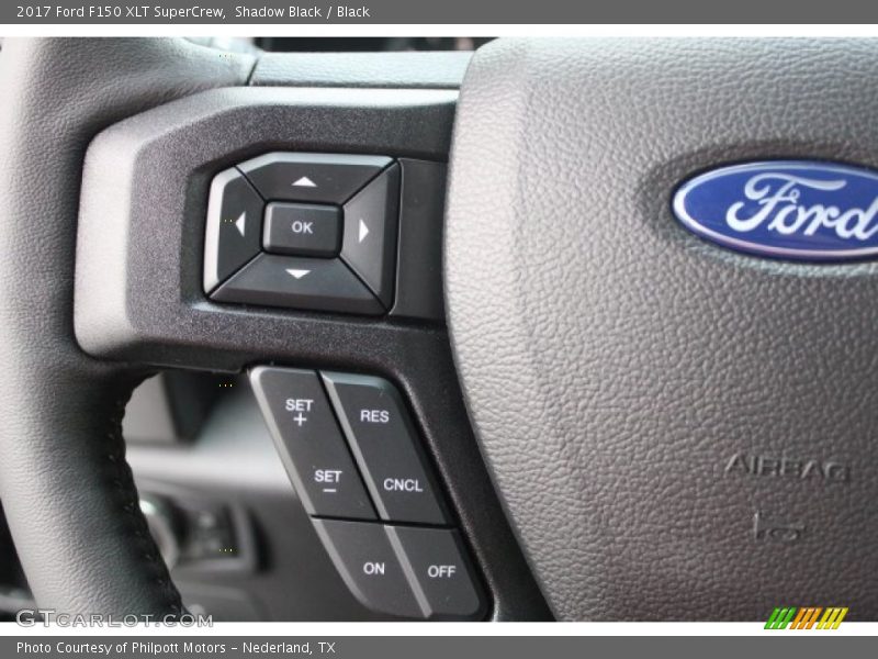 Shadow Black / Black 2017 Ford F150 XLT SuperCrew