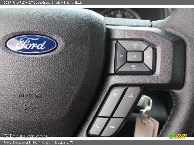 Shadow Black / Black 2017 Ford F150 XLT SuperCrew