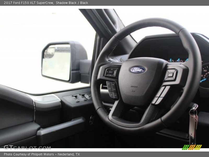 Shadow Black / Black 2017 Ford F150 XLT SuperCrew
