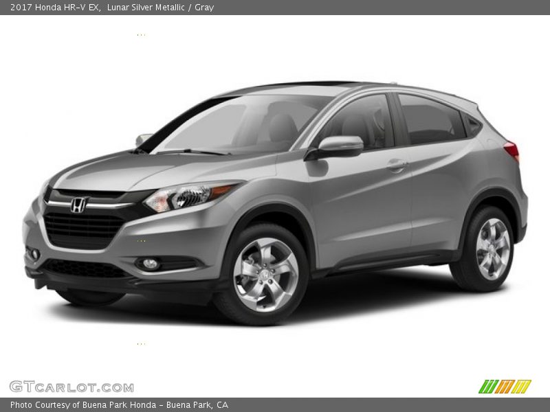 Lunar Silver Metallic / Gray 2017 Honda HR-V EX
