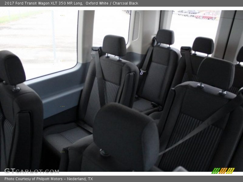 Rear Seat of 2017 Transit Wagon XLT 350 MR Long