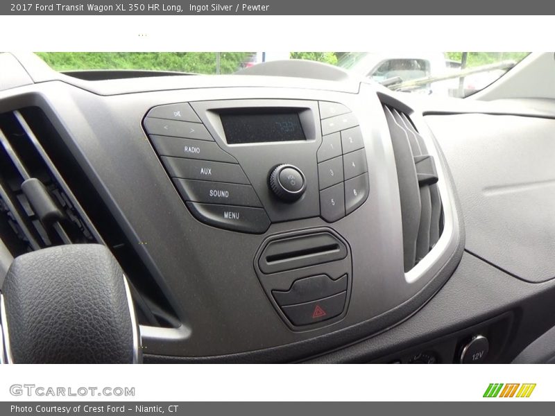 Ingot Silver / Pewter 2017 Ford Transit Wagon XL 350 HR Long