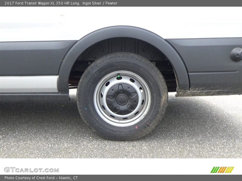 Ingot Silver / Pewter 2017 Ford Transit Wagon XL 350 HR Long