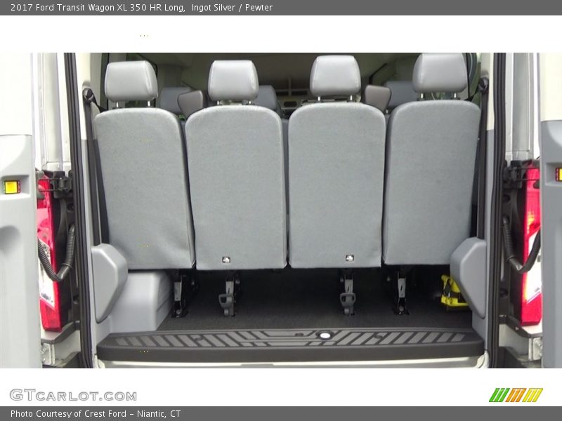 Ingot Silver / Pewter 2017 Ford Transit Wagon XL 350 HR Long