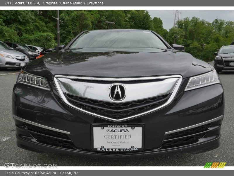 Graphite Luster Metallic / Graystone 2015 Acura TLX 2.4