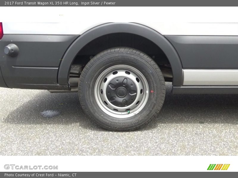 Ingot Silver / Pewter 2017 Ford Transit Wagon XL 350 HR Long